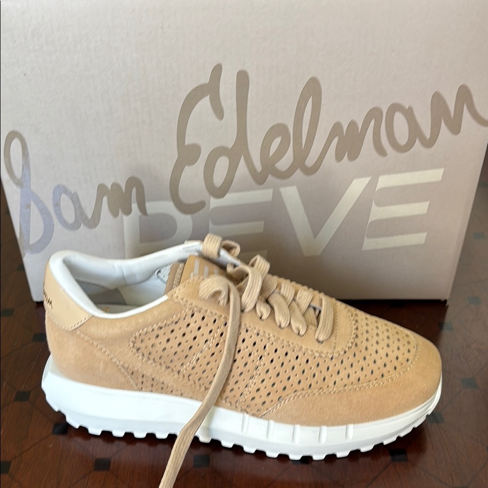 Sam Edelman Women's Tan Sneakers